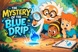 The Mystery of the blue drip