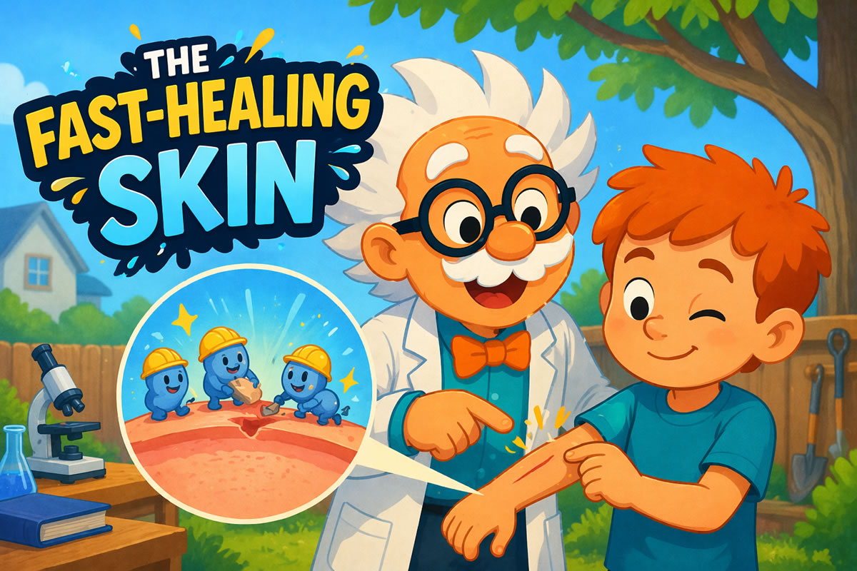 The fast healing skin