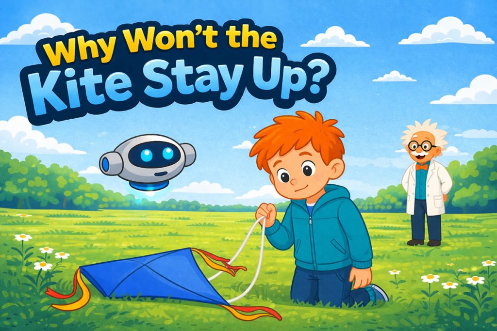 Why won't the kite stay up