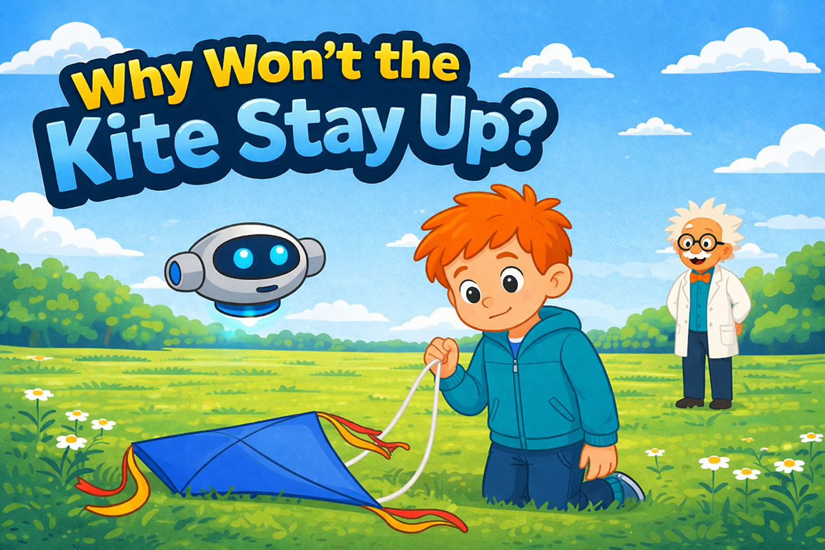 Why won't the kite stay up