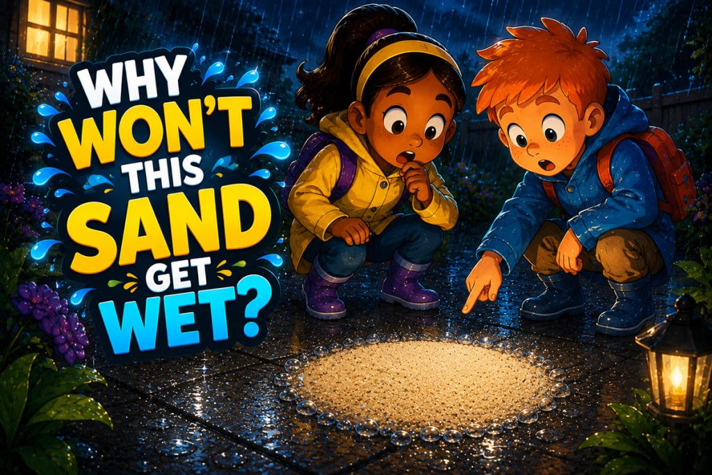Why Won’t This Sand Get Wet?