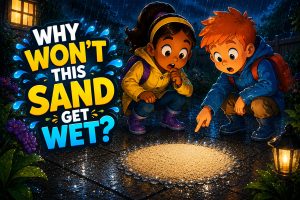 Why Won’t This Sand Get Wet?