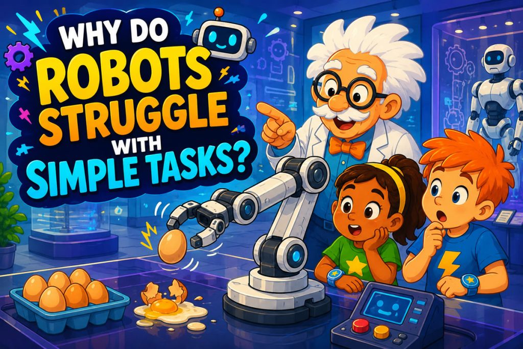Why Do Robots Struggle with Simple Tasks